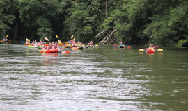 KAYAKING AT PUERTO VIEJO RIVER