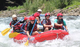 Rafting class II - III