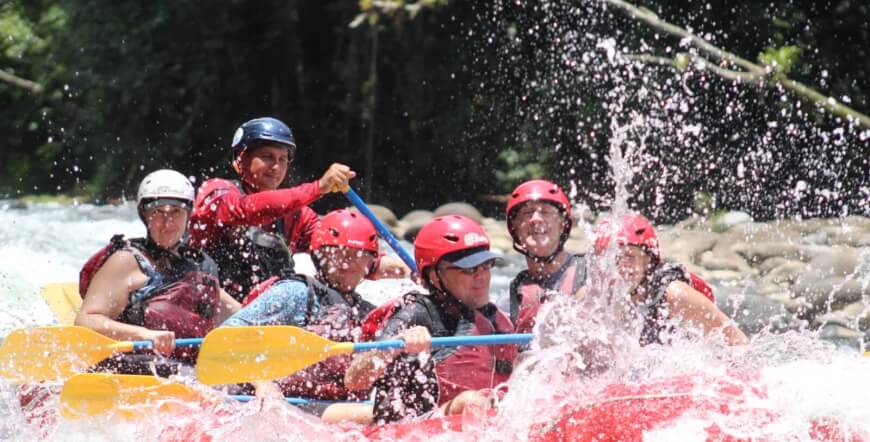 Rafting class II - III