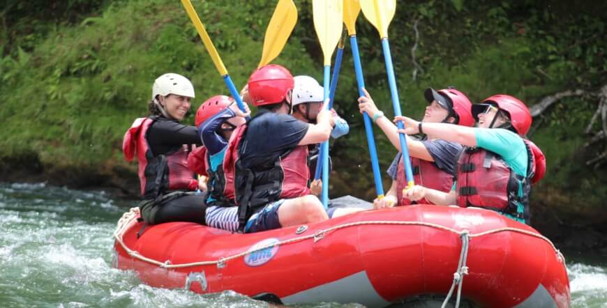 Rafting class II - III