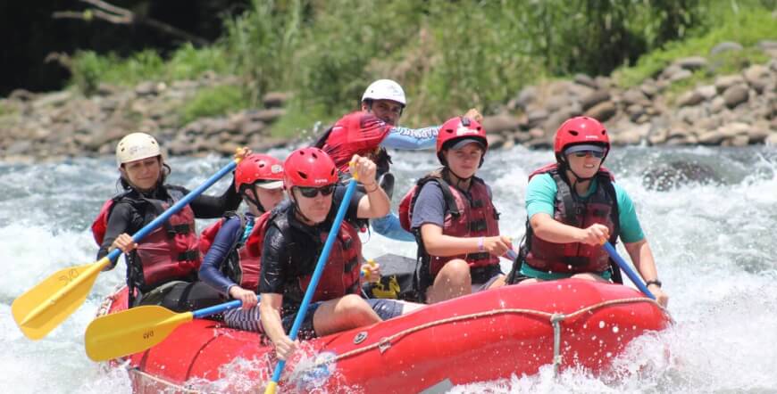 Rafting class II - III