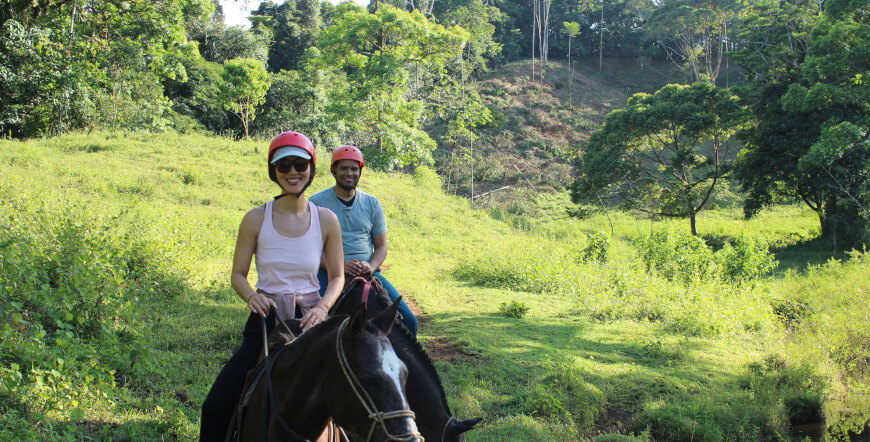 Horseback Riding +  Sarapiqui Rafting Class 2-3